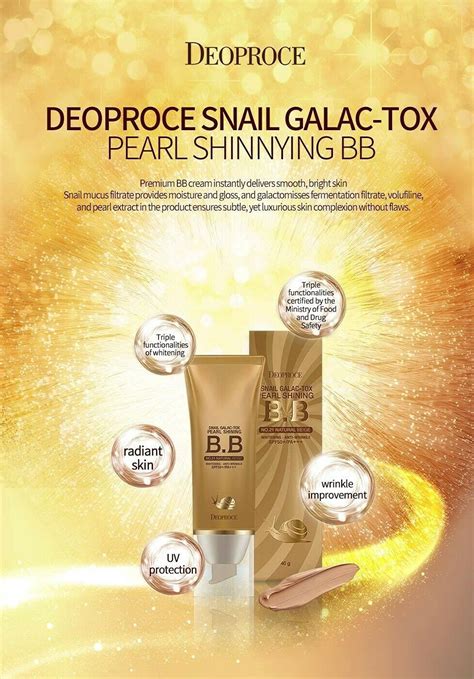 how to pronounce deoproce|Deoproce Snail Galac Pearl Shining BB Cream .